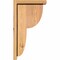 Ekena Millwork Crestline Smooth Corbel w/Backplate, Western Red Cedar, 5 1/2"W x 10"D x 18"H COR06X10X18CRE01SWR - alternate 4